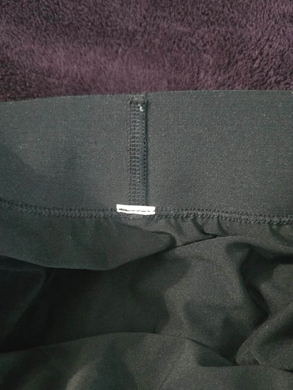 ALO Yoga Black Pleated Skater Skirt with Logo